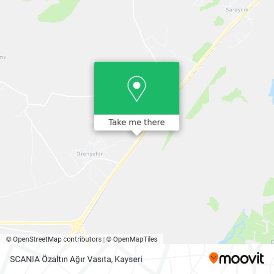 SCANIA Özaltın Ağır Vasıta map