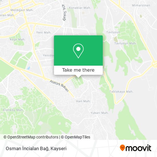 Osman İncialan Bağ map