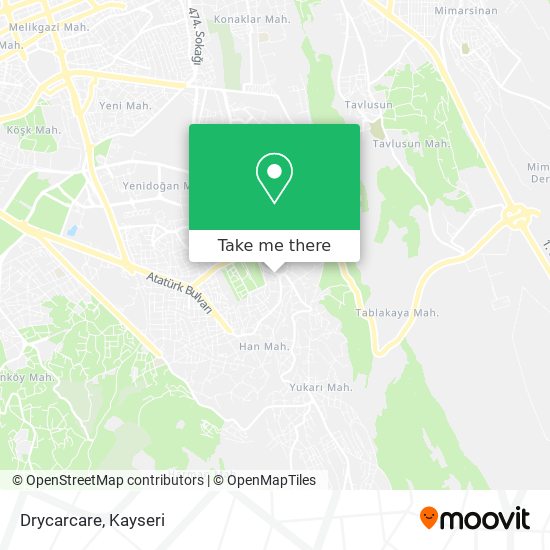 Drycarcare map