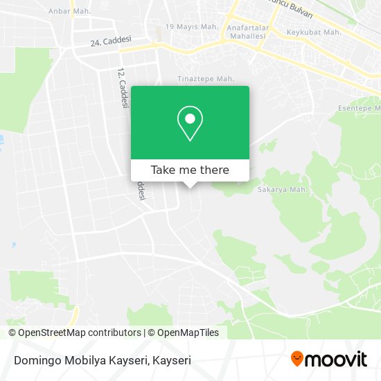 Domingo Mobilya Kayseri map