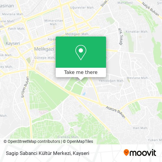 Sagip Sabanci Kültür Merkezi map