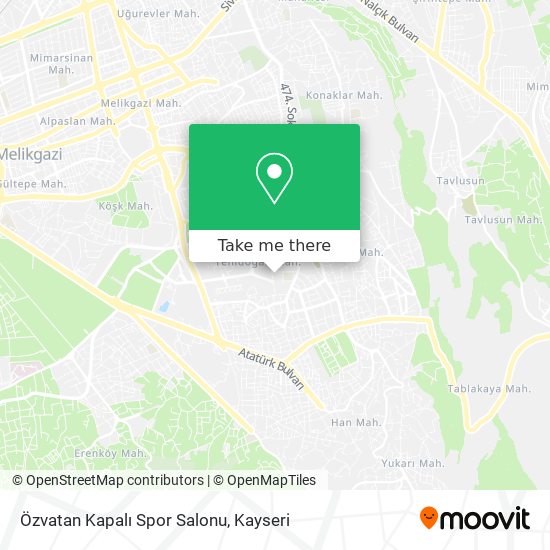Özvatan Kapalı Spor Salonu map