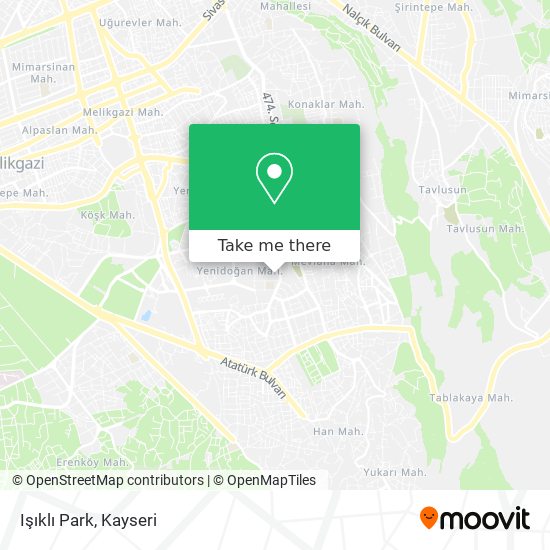 Işıklı Park map