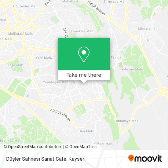 Düşler Sahnesi Sanat Cafe map