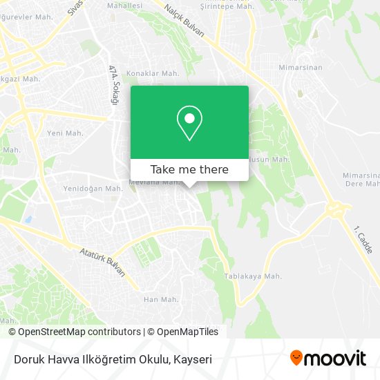 Doruk Havva Ilköğretim Okulu map