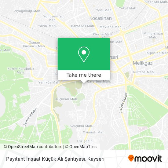 Payitaht İnşaat Küçük Ali Şantiyesi map
