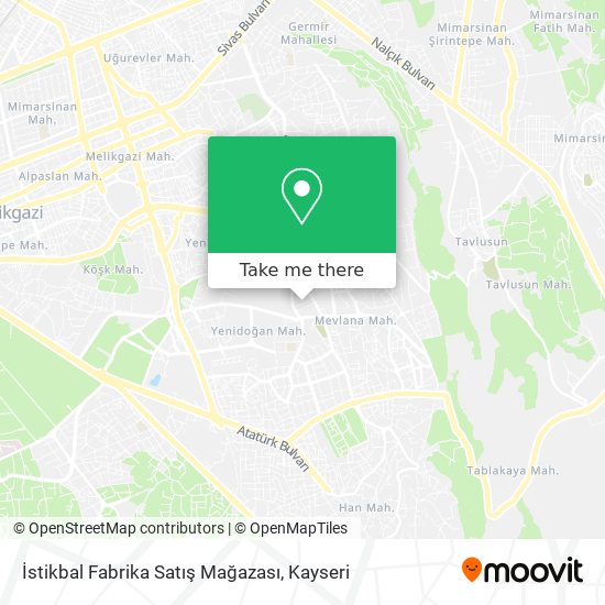 İstikbal Fabrika Satış Mağazası map
