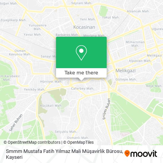 Smmm Mustafa Fatih Yılmaz Mali Müşavirlik Bürosu map