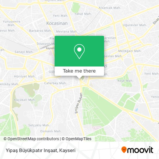 Yipaş Büyükpatır Inşaat map