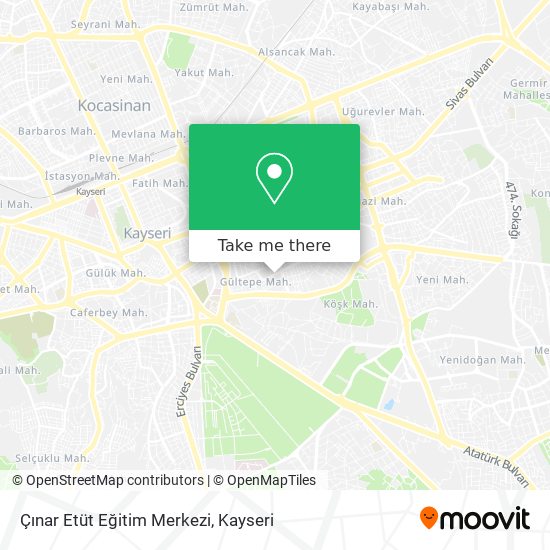 Çınar Etüt Eğitim Merkezi map