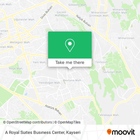 A Royal Suıtes Busıness Center map