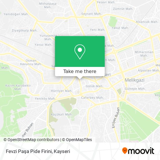 Fevzi Paşa Pide Firini map