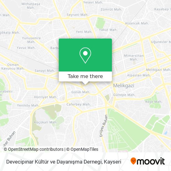 Devecipınar Kültür ve Dayanışma Dernegi map