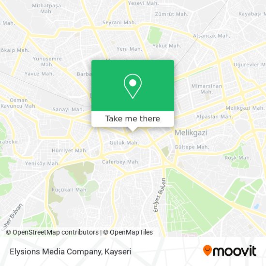 Elysions Media Company map