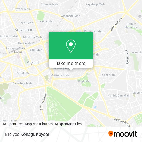 Erciyes Konağı map