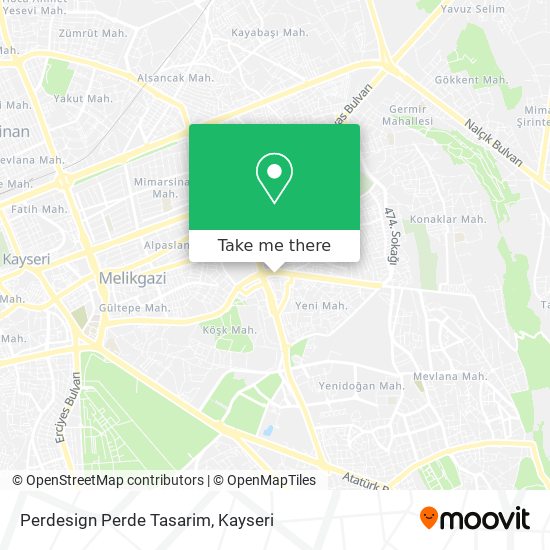 Perdesign Perde Tasarim map