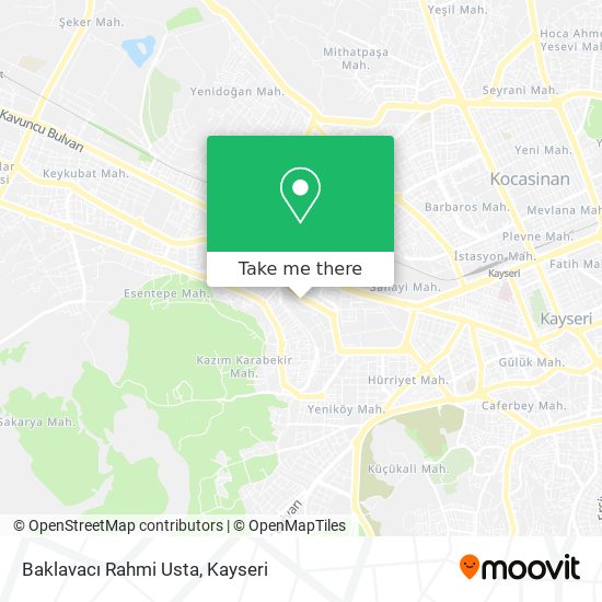 Baklavacı Rahmi Usta map