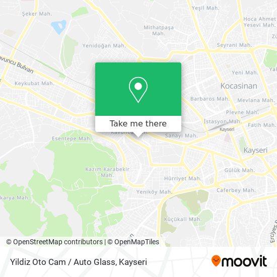 Yildiz Oto Cam / Auto Glass map