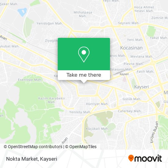 Nokta Market map