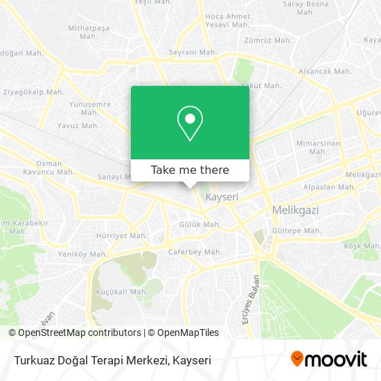 Turkuaz Doğal Terapi Merkezi map