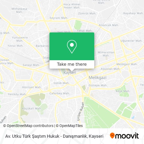 Av. Utku Türk Şaştım Hukuk - Danışmanlık map