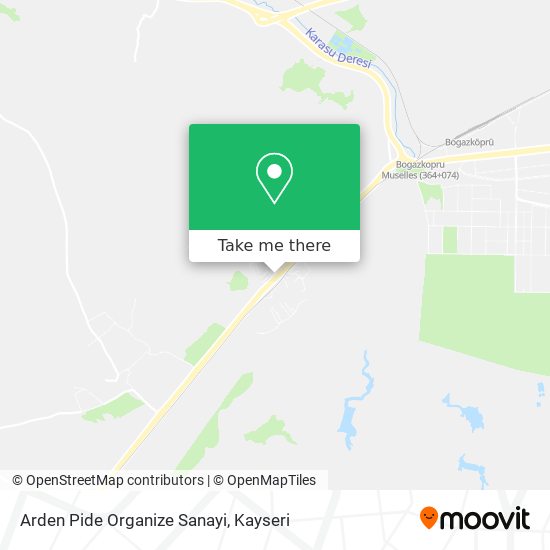 Arden Pide Organize Sanayi map