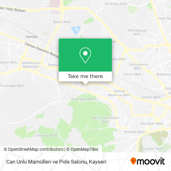 Can Unlu Mamülleri ve Pide Salonu map