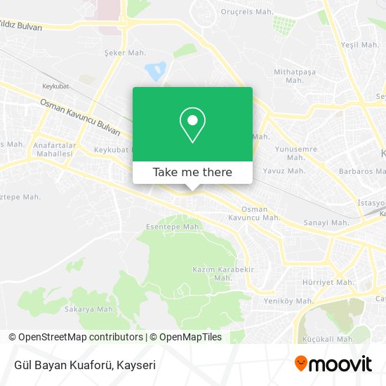 Gül Bayan Kuaforü map