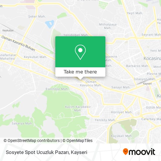 Sosyete Spot Ucuzluk Pazarı map