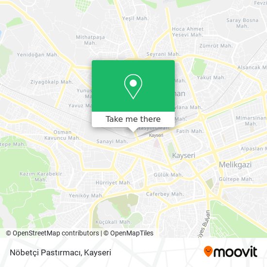Nöbetçi Pastırmacı map