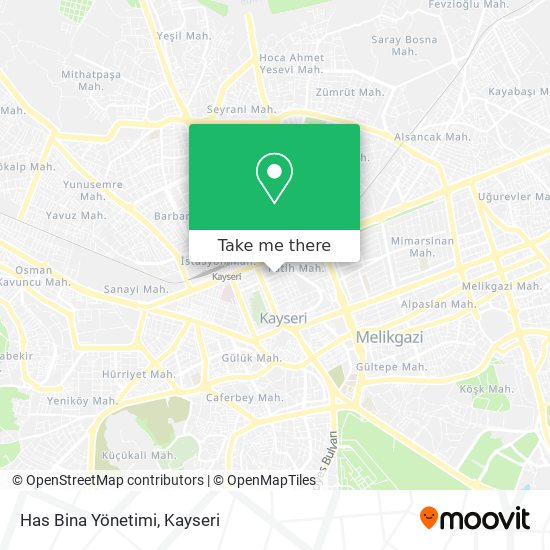 Has Bina Yönetimi map