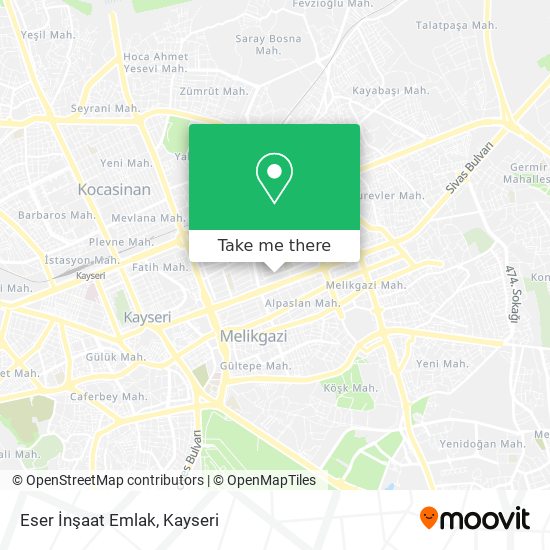 Eser İnşaat Emlak map