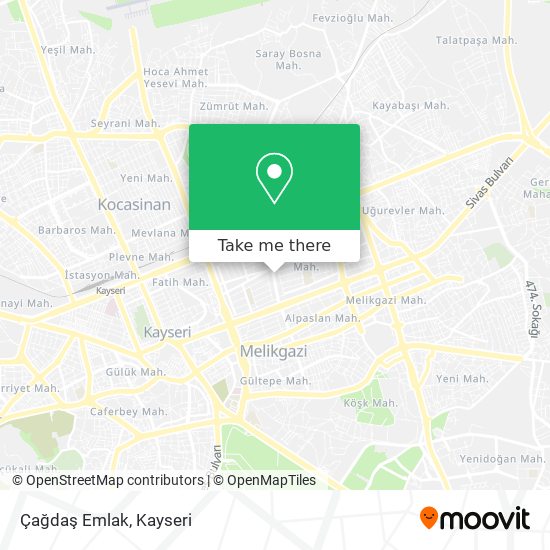 Çağdaş Emlak map