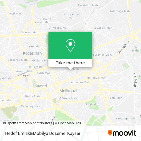 Hedef Emlak&Mobilya Döşeme map