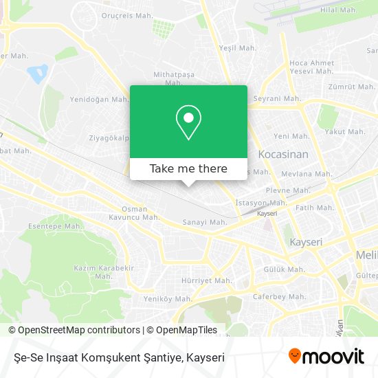 Şe-Se Inşaat Komşukent Şantiye map