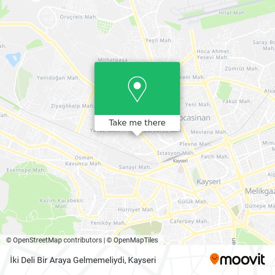 İki Deli Bir Araya Gelmemeliydi map