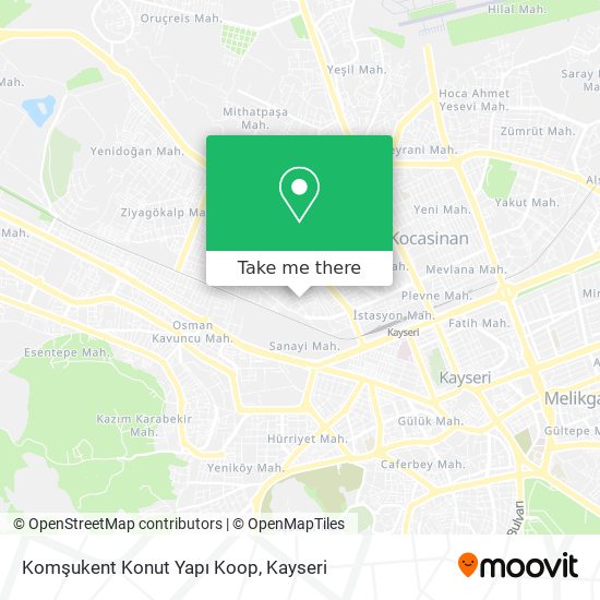 Komşukent Konut Yapı Koop map