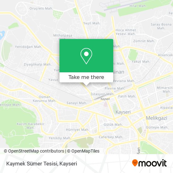 Kaymek Sümer Tesisi map