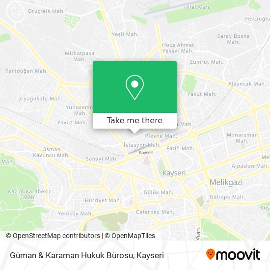 Güman & Karaman Hukuk Bürosu map