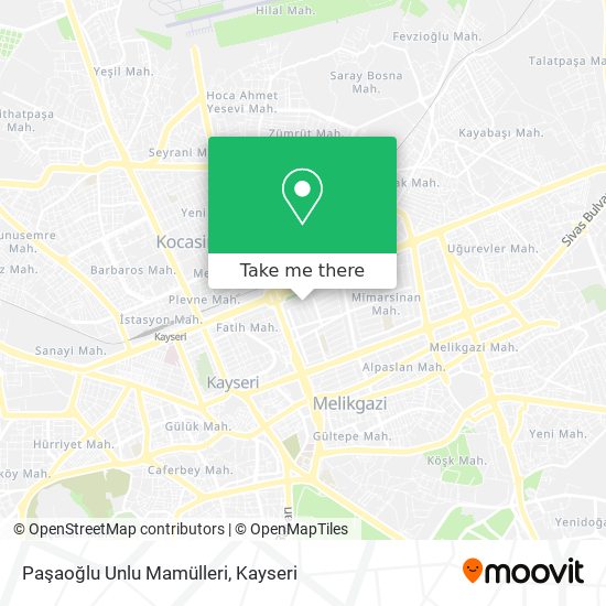 Paşaoğlu Unlu Mamülleri map