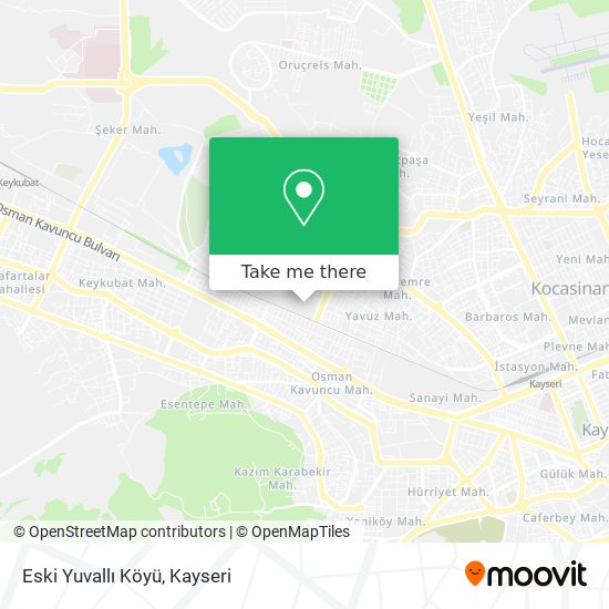 Eski Yuvallı Köyü map