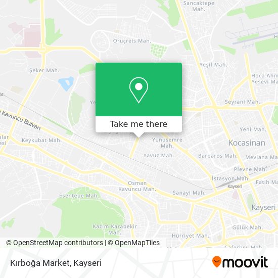 Kırboğa Market map