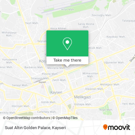 Suat Altın Golden Palace map