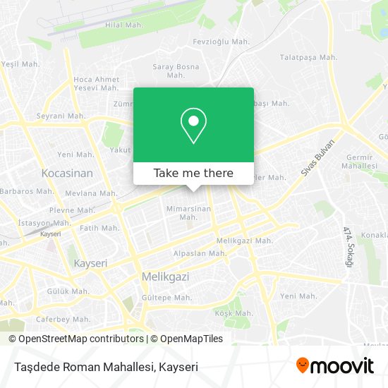 Taşdede Roman Mahallesi map