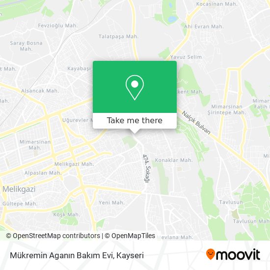 Mükremin Aganın Bakım Evi map