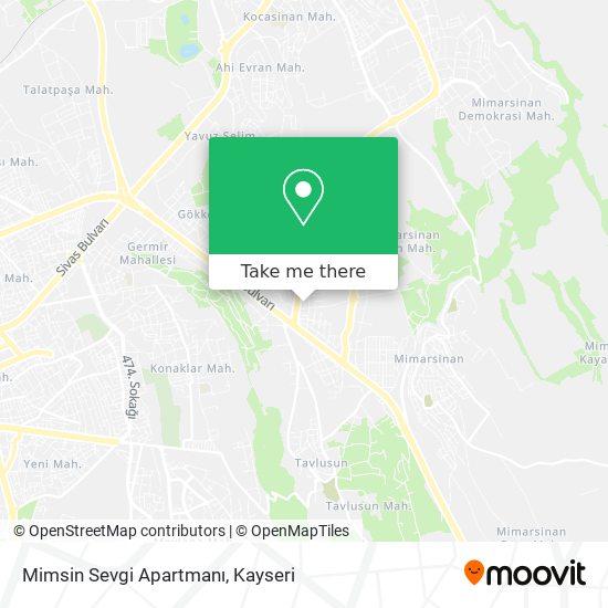Mimsin Sevgi Apartmanı map