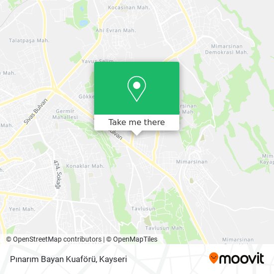 Pınarım Bayan Kuaförü map