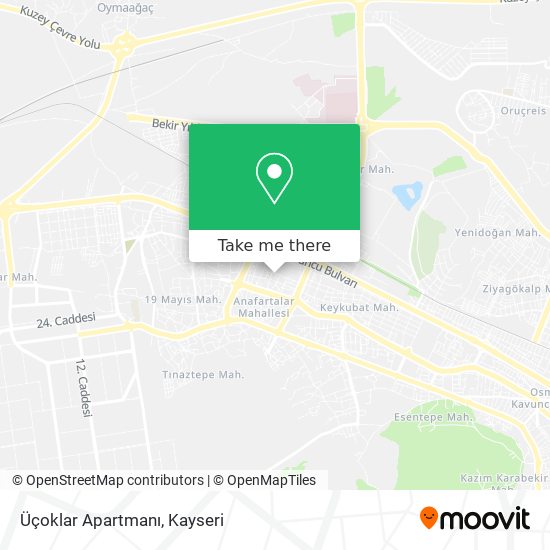 Üçoklar Apartmanı map