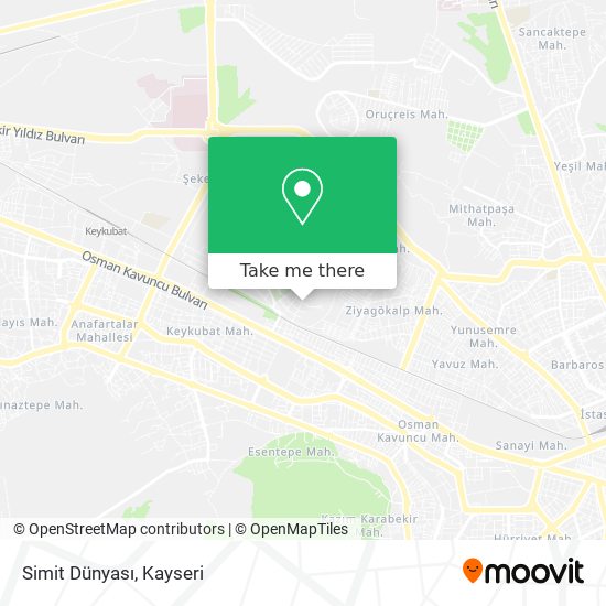 Simit Dünyası map