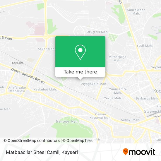 Matbaacilar Sitesi Camii map